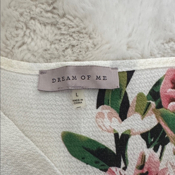 Floral Maxi Dress with Pink and Green Accents - Picture 2 of 7